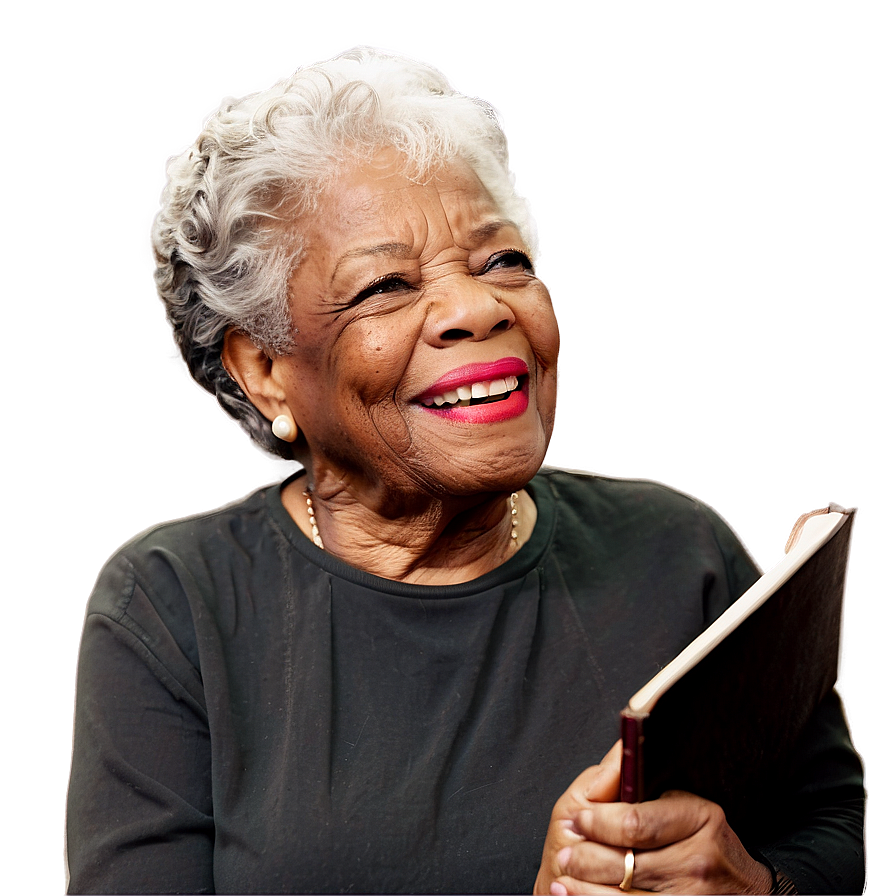 Maya Angelou D PNG image