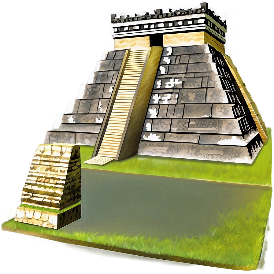 Mayan Chichen Itza Structure Png 06252024 PNG image