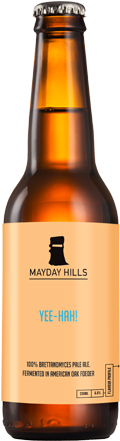 Mayday Hills Yee Hah Beer Bottle PNG image