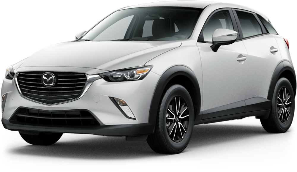 Mazda C X3 Silver S U V2023 PNG image