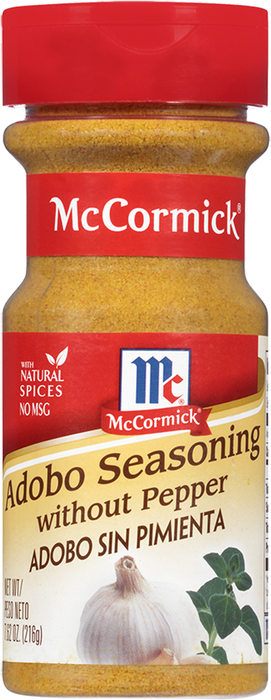 Mc Cormick Adobo Seasoning Without Pepper PNG image