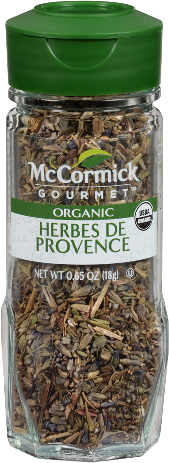 Mc Cormick Gourmet Organic Herbesde Provence PNG image