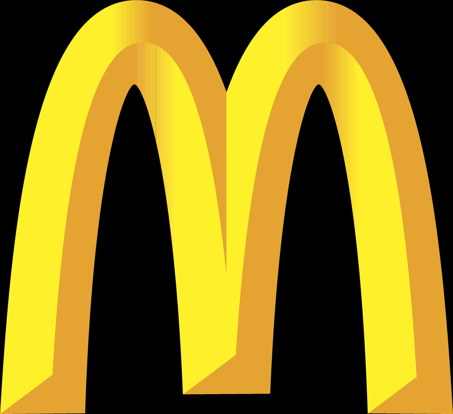 Mc Donalds Golden Arches Logo PNG image