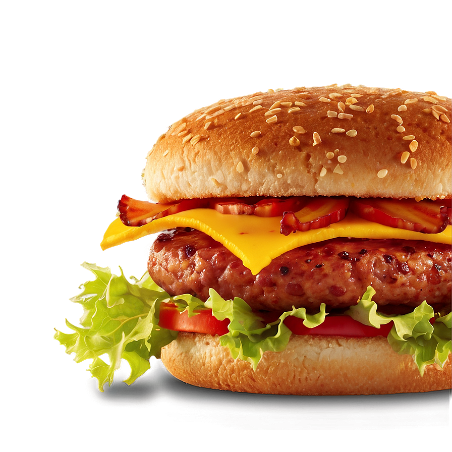 Mcdonalds Bacon Burger Png Rgs97 PNG image