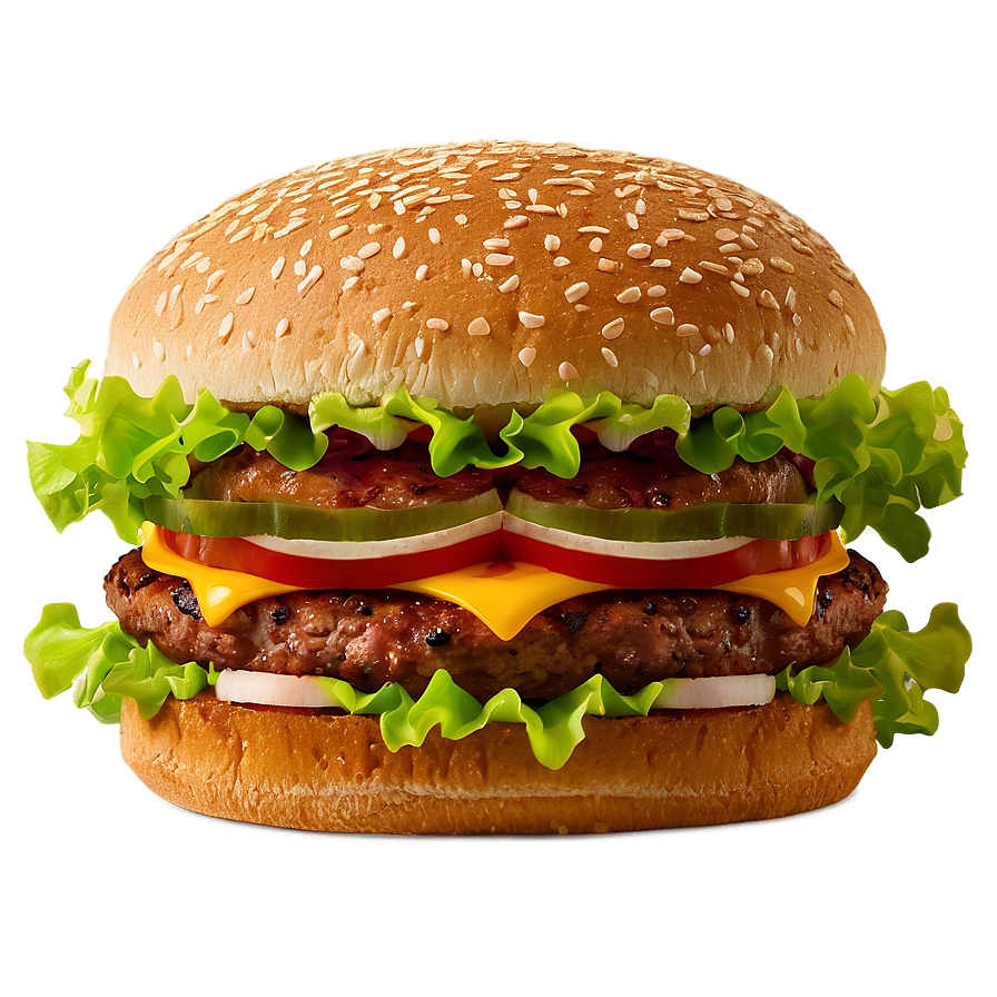 Mcdonalds Big Tasty Burger Png Prq PNG image