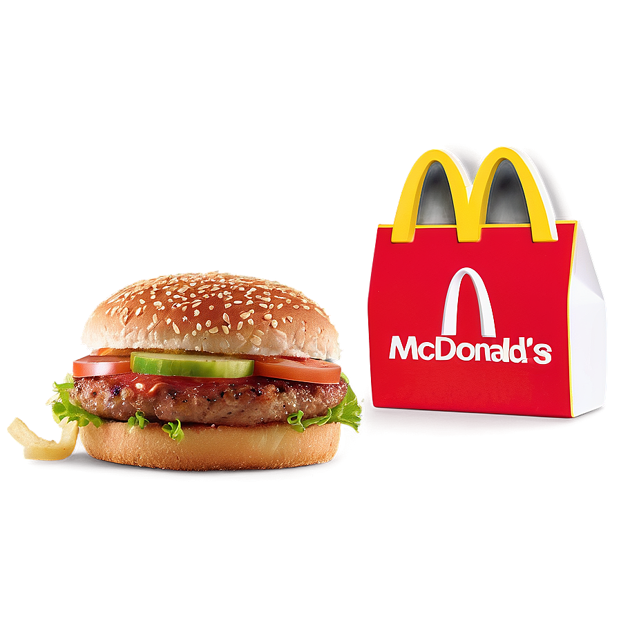 Mcdonalds Gluten-free Burger Png 12 PNG image