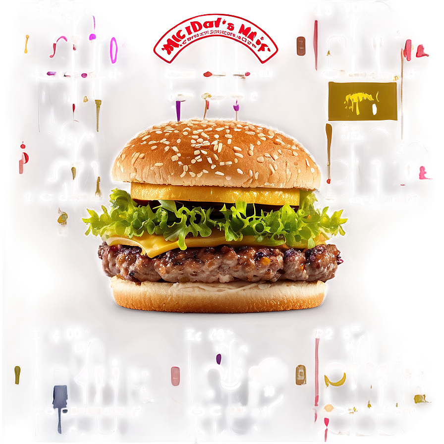 Mcdonalds Secret Menu Burger Png Efy62 PNG image