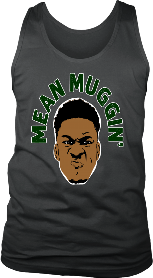 Mean Muggin Basketball Fan Shirt PNG image