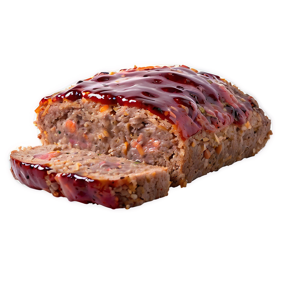 Meatloaf With Bbq Filling Png 06272024 PNG image