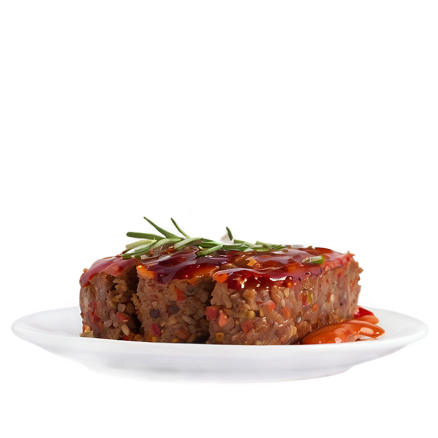 Meatloaf With Bbq Filling Png 6 PNG image