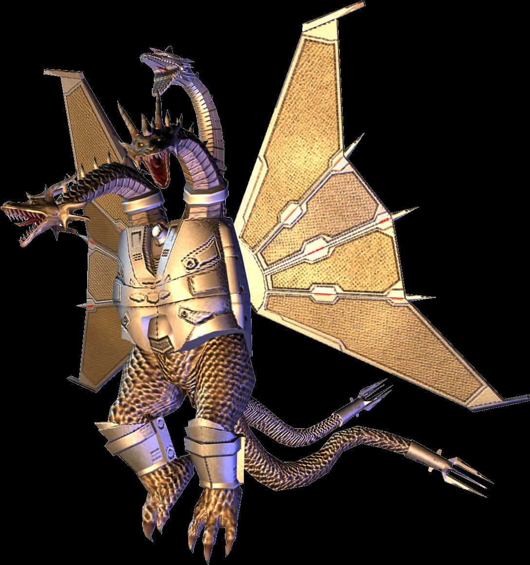 Mechanical Dragon Concept Art PNG image