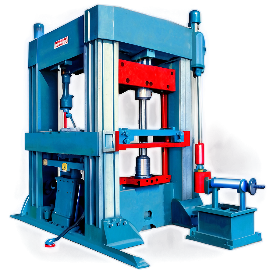 Mechanical Hydraulic Press Machine Png 06242024 PNG image