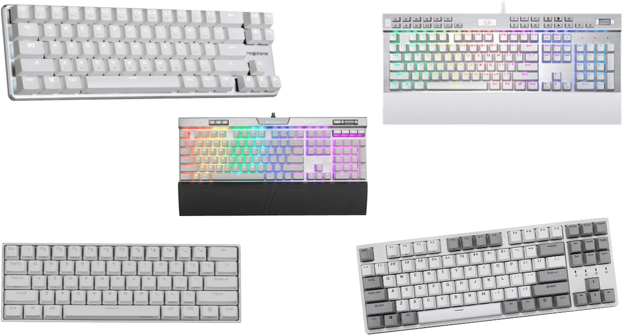 Mechanical Keyboards Variety PNG image