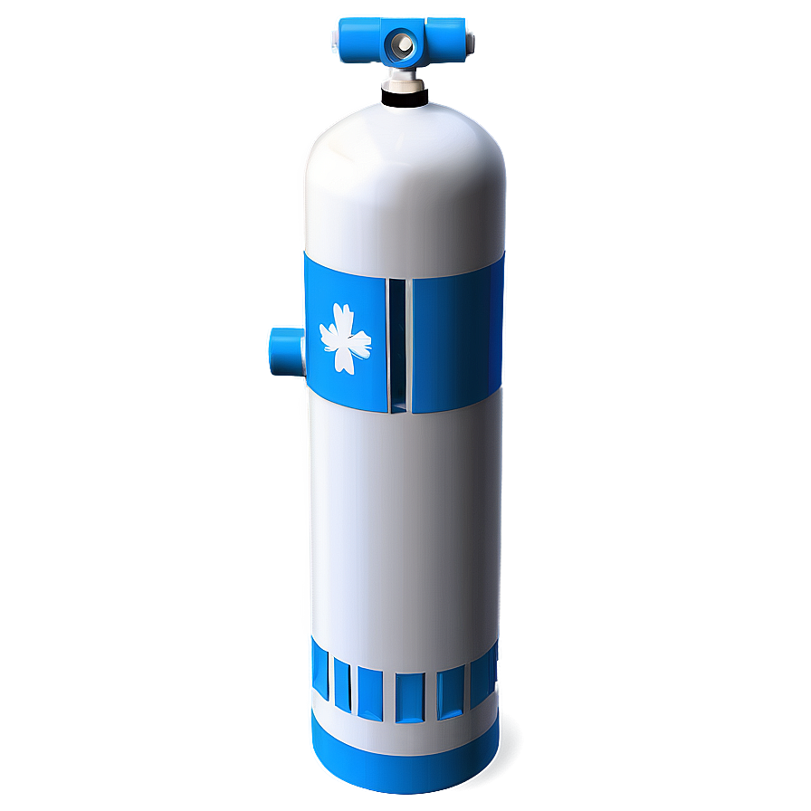 Medical Gas Cylinder Png 2 PNG image