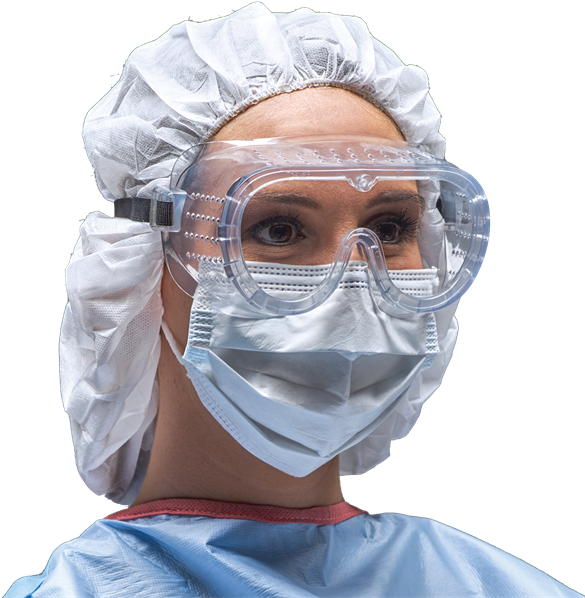 Medical Professional Safety Goggles PNG image