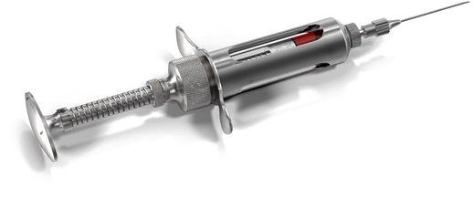 Medical Syringe Transparent Background PNG image