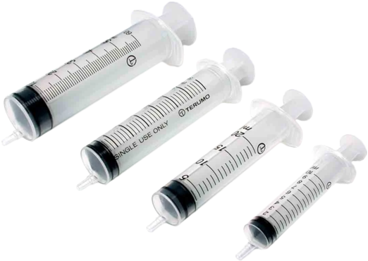 Medical Syringes Transparent Background PNG image