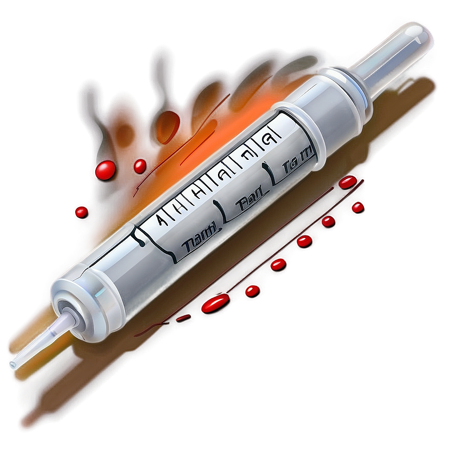 Medication Syringe Png 12 PNG image