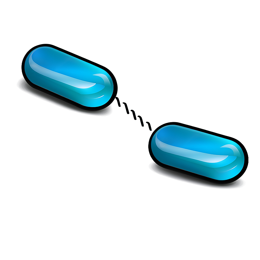 Medicine Blue Tablet Png Gwd21 PNG image