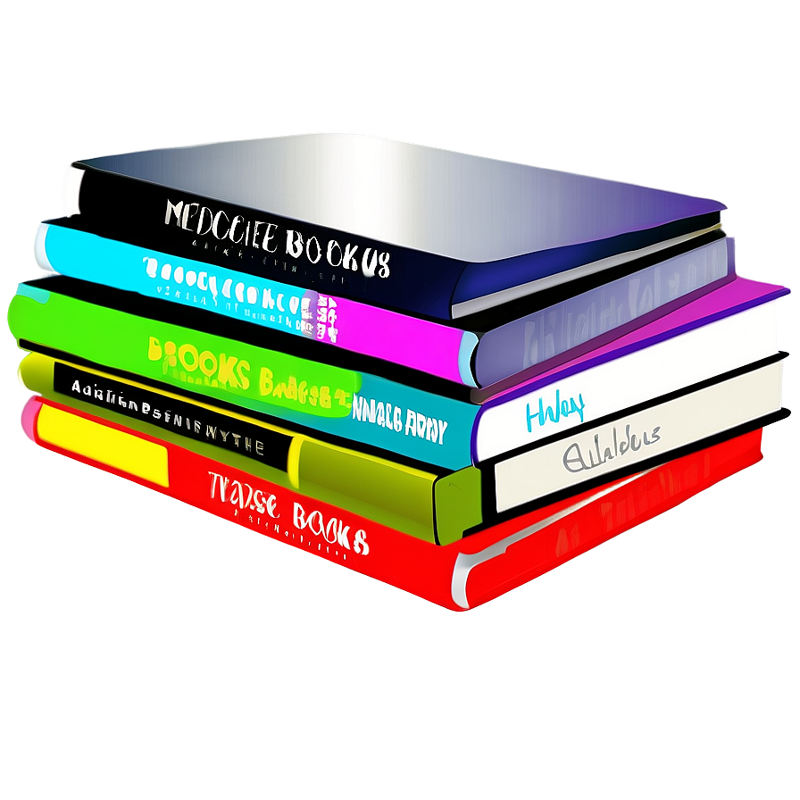 Medicine Books Stack Png Ypr PNG image