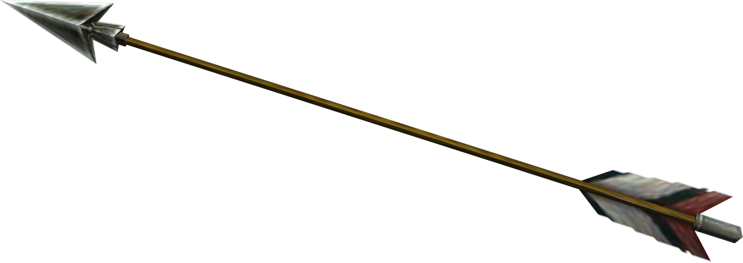 Medieval Arrow3 D Model PNG image