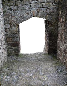 Medieval Castle Archway Entrance.jpg PNG image