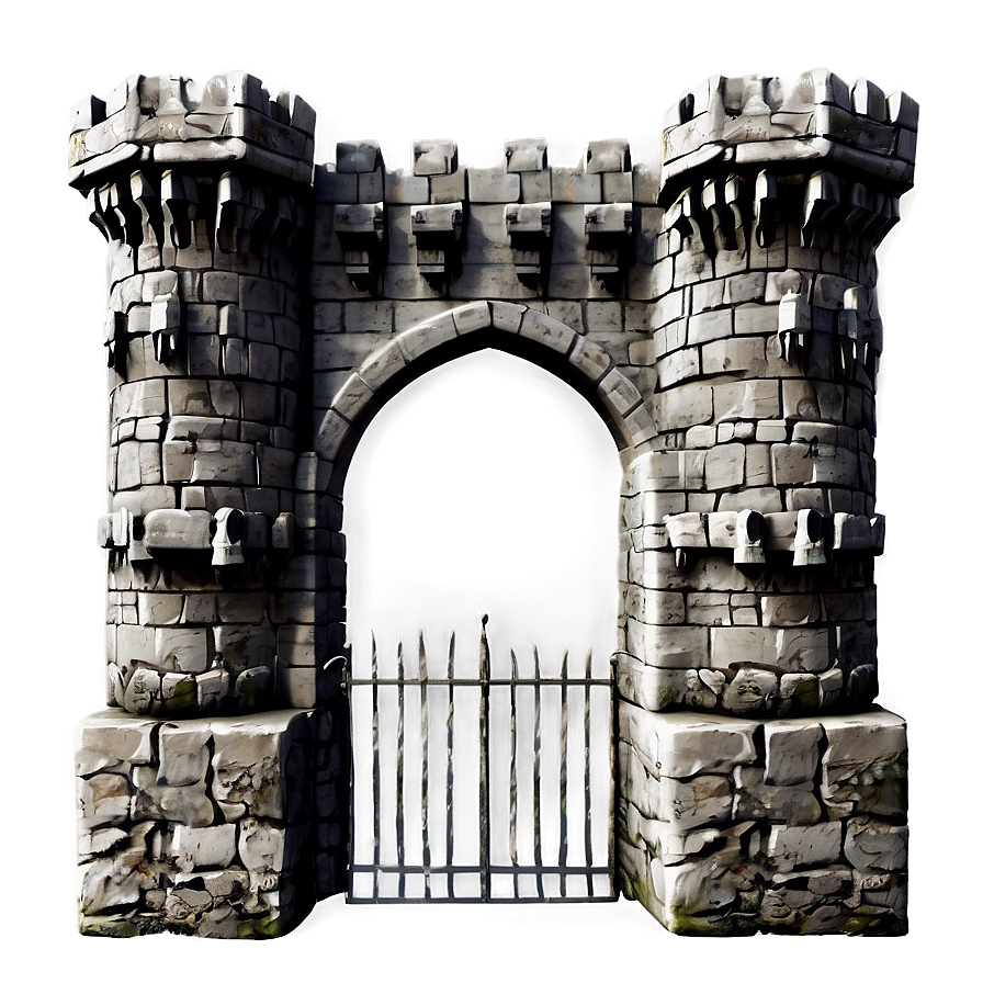 Medieval Castle Gate Png Rxx1 PNG image