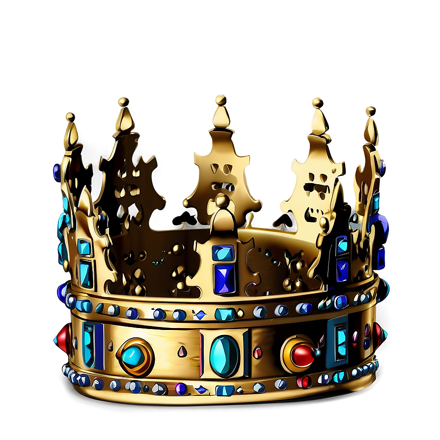 Medieval Crown Representation Png 04302024 PNG image