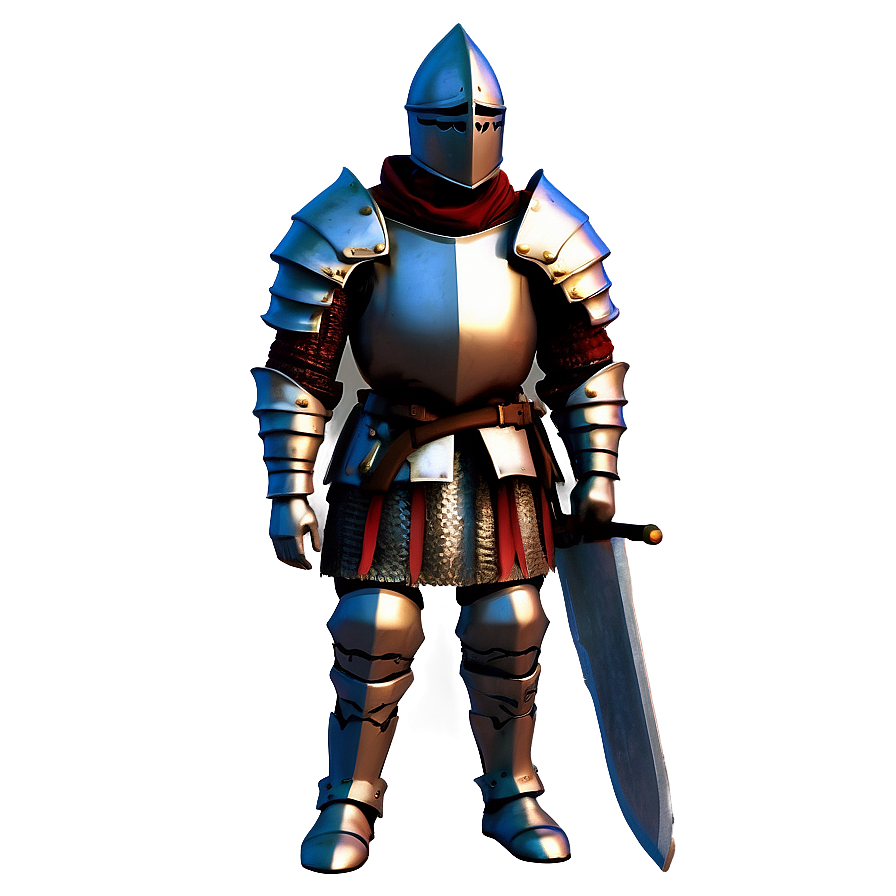 Medieval Game Character Knight Png 06262024 PNG image