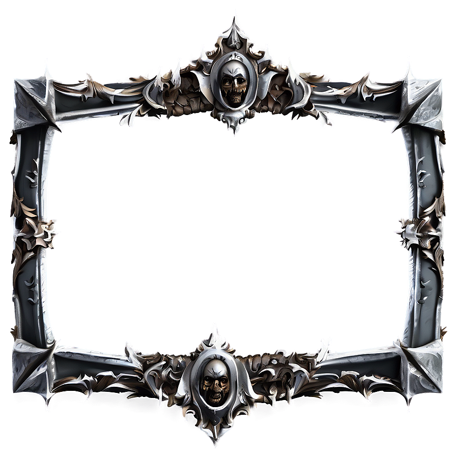 Medieval Gothic Frame Png 06262024 PNG image