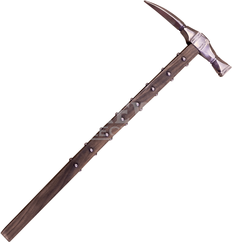 Medieval Halberd Weapon Collectible PNG image