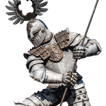 Medieval Knight Statue Italy PNG image