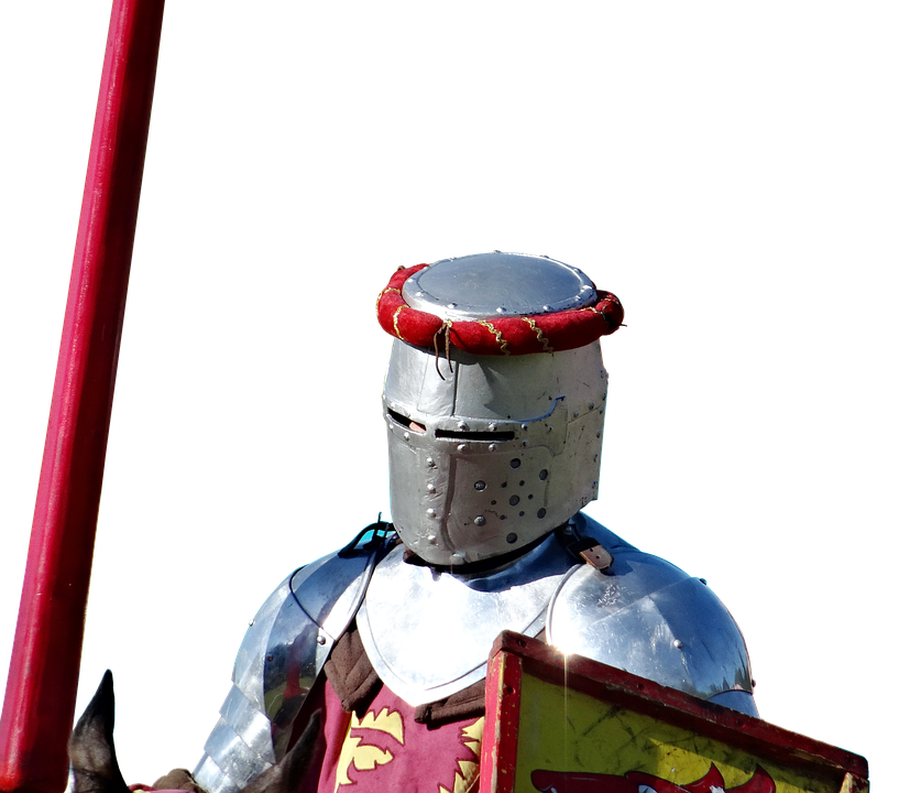 Medieval Knightin Armor PNG image