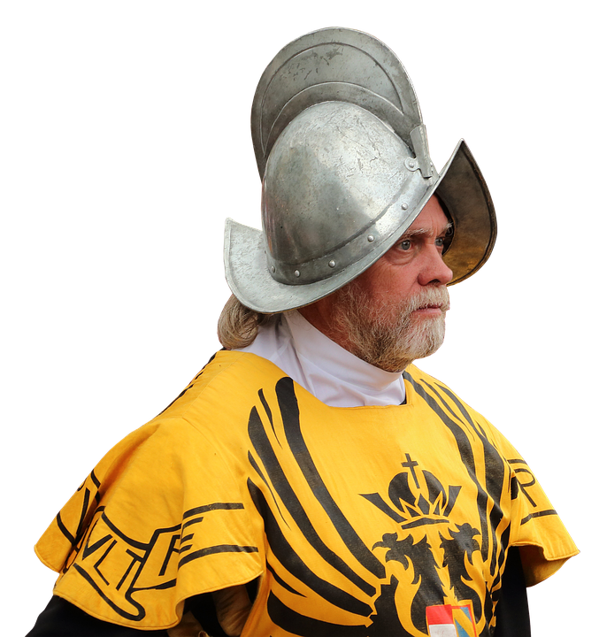 Medieval Knightin Armor PNG image