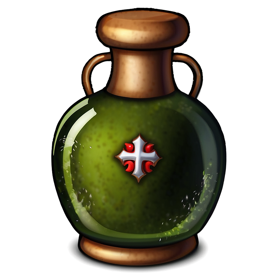 Medieval Potion Bottle Png Xvf70 PNG image