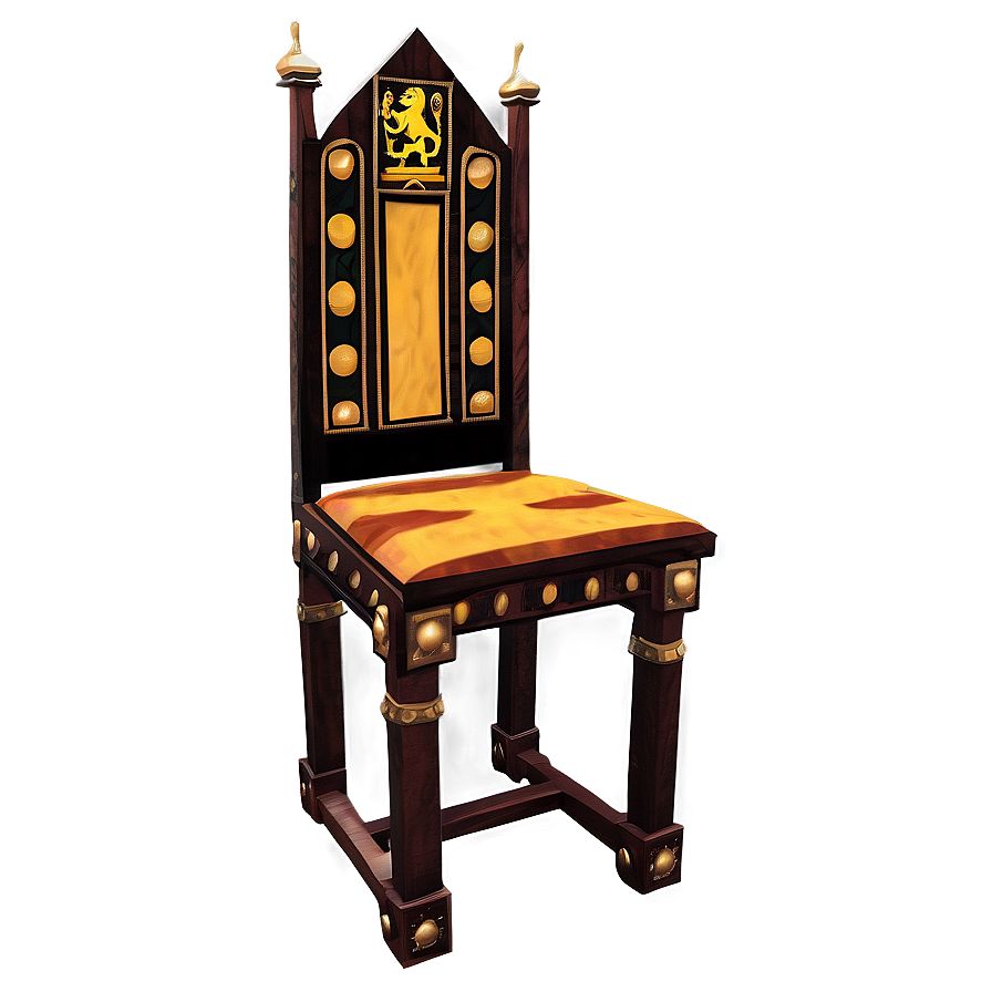 Medieval Sovereign Chair Png 22 PNG image