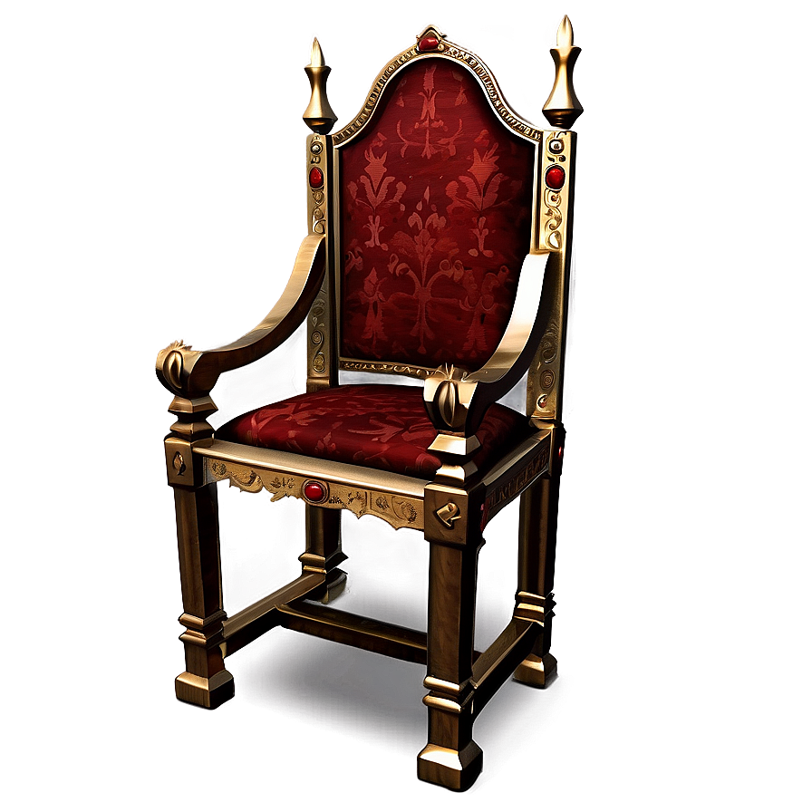 Medieval Sovereign Chair Png 66 PNG image