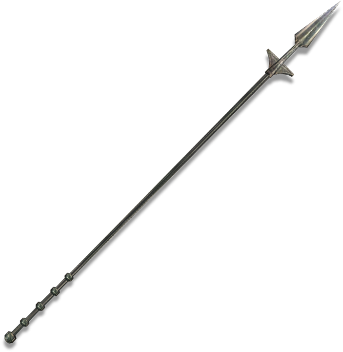 Medieval Spear Isolated PNG image