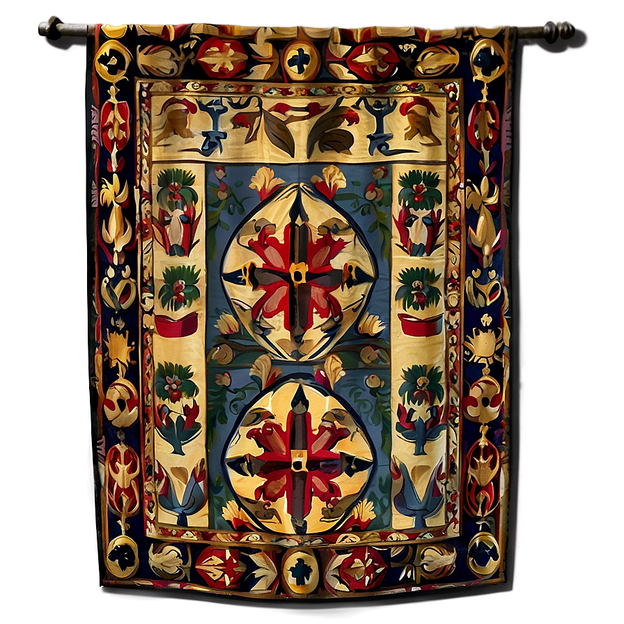 Medieval Tapestry Png Rnq37 PNG image