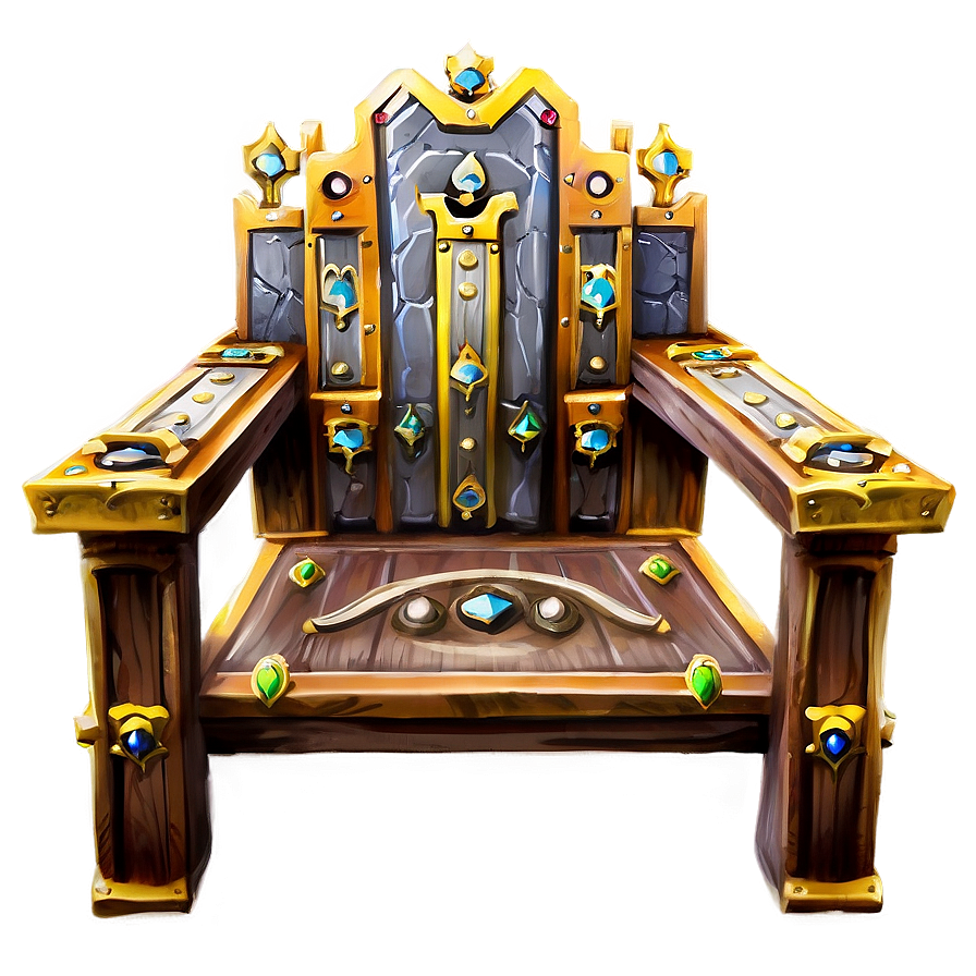 Medieval Throne Png 05252024 PNG image