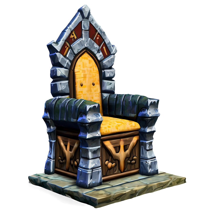 Medieval Throne Png Rtv PNG image