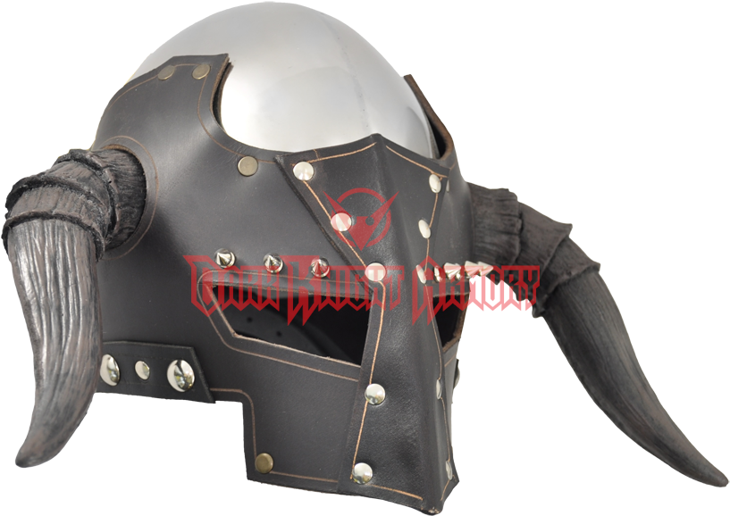 Medieval Viking Helmetwith Horns PNG image