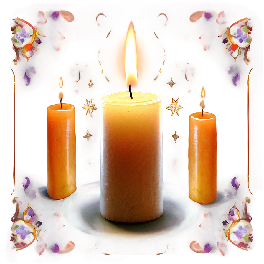 Meditation Candle Png Gas PNG image