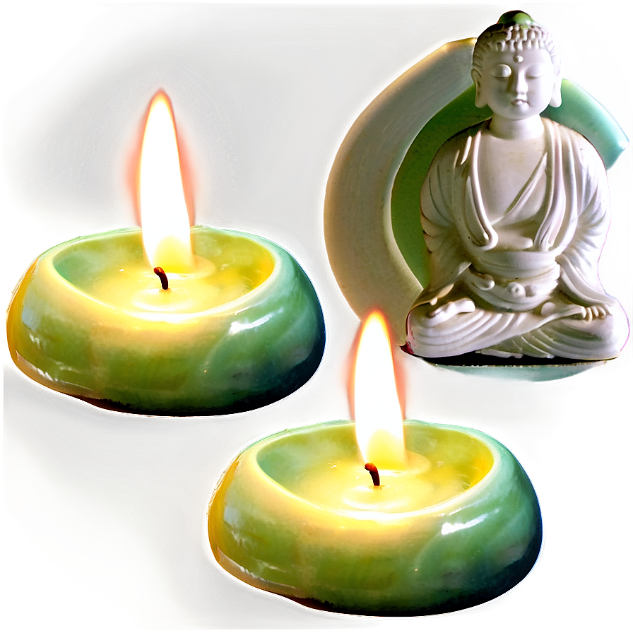 Meditation Zen Candle Png 05242024 PNG image