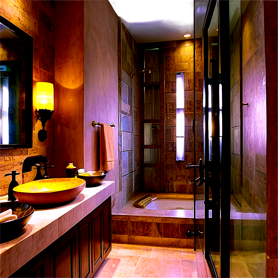 Mediterranean Bathroom Ideas Png Gwe92 PNG image