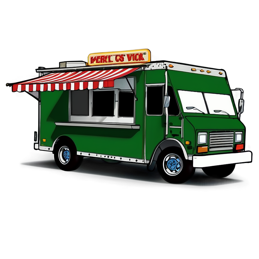 Mediterranean Food Truck Png 90 PNG image