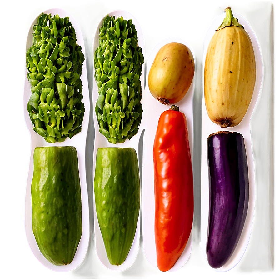 Mediterranean Vegetables Png Gem PNG image