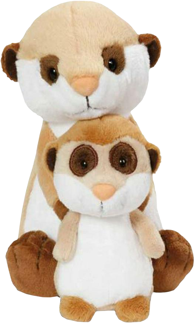 Meerkat Plush Toys Stacked PNG image