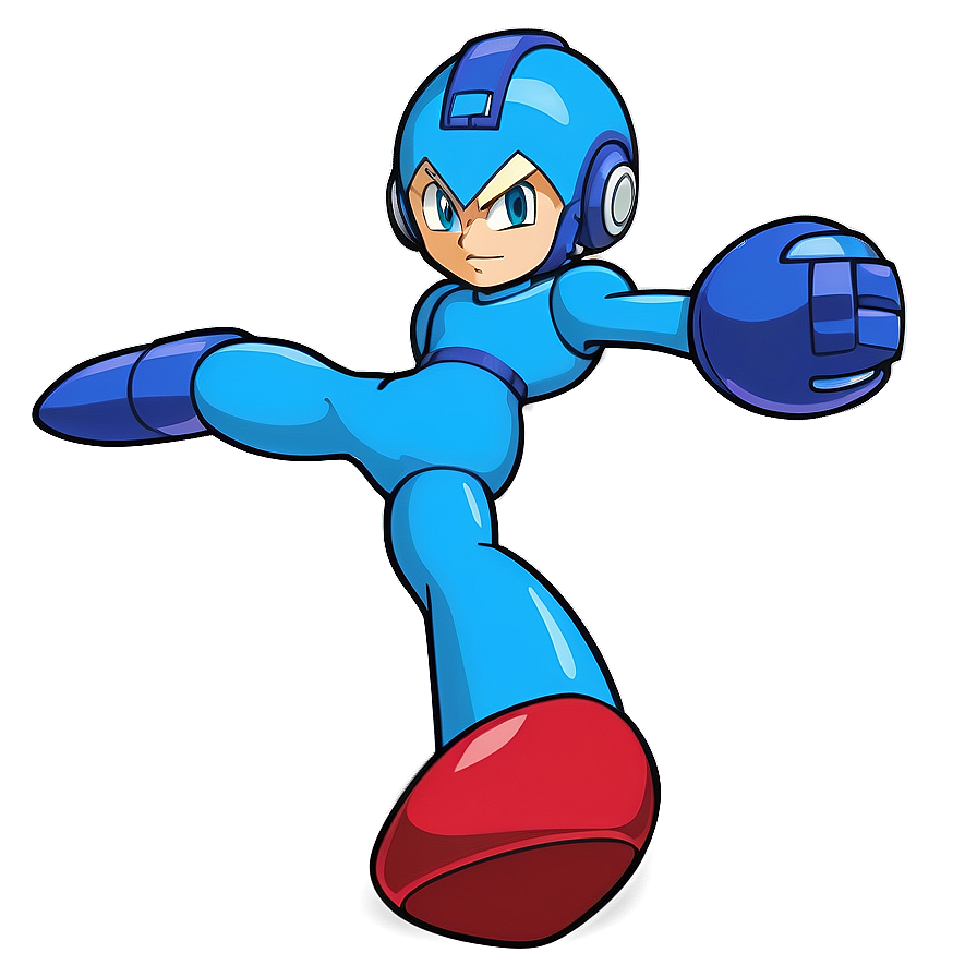 Mega Man Retro Game Png 06242024 PNG image