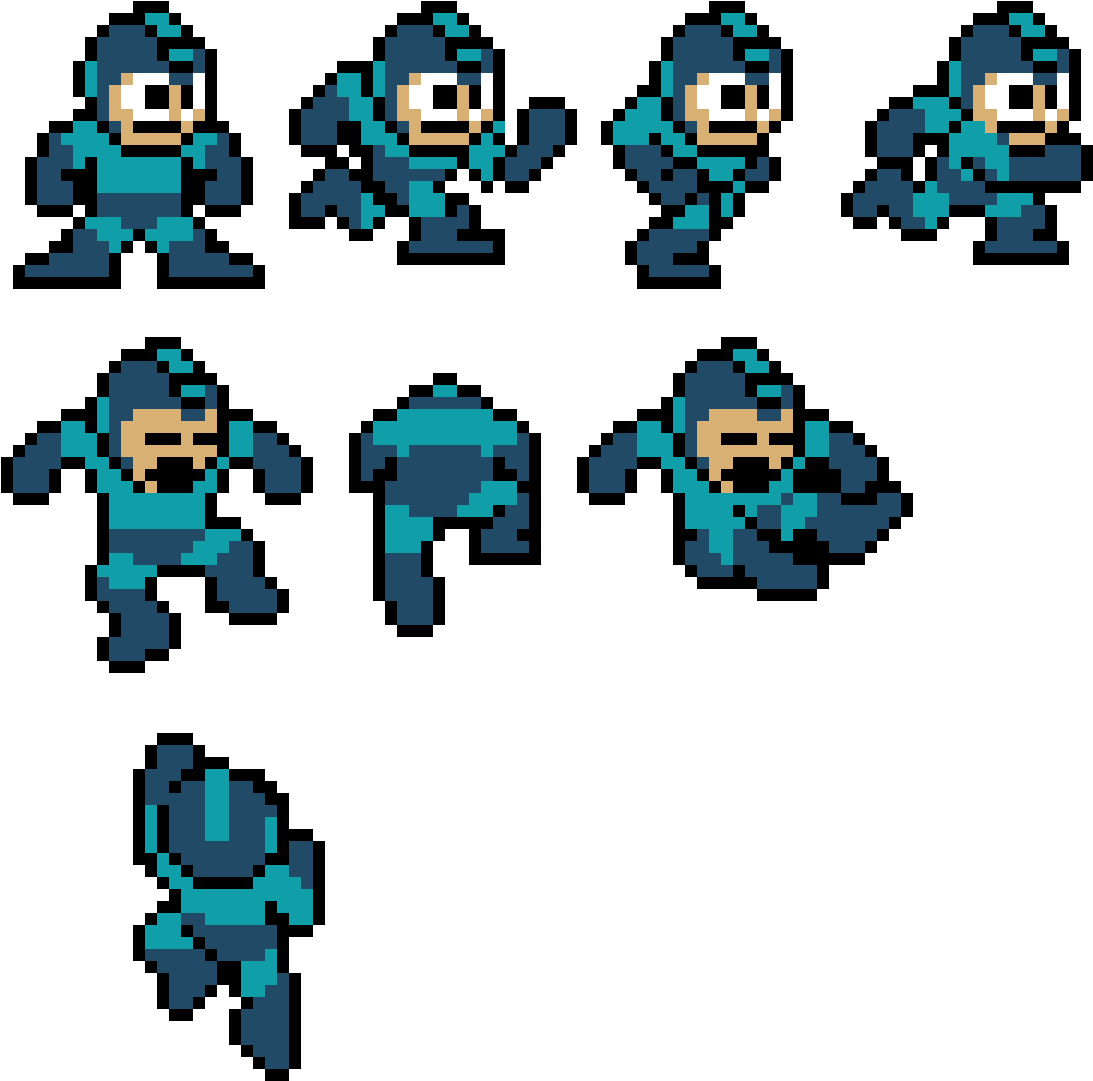 Megaman Sprite Png Images (100++)